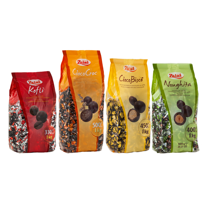 ZAINI'S CHOCOLATE SYMPHONY <br> 4 packages of 1 kg