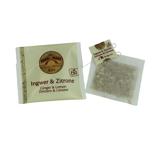 GOLDEN BRIDGE TEA O.S.T.B. <br>BIO Ginger & Lemon - Image 3