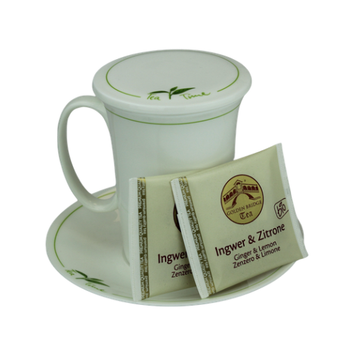 GOLDEN BRIDGE TEA O.S.T.B. <br>BIO Ginger & Lemon - Image 2