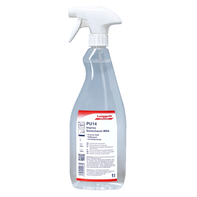 PU14 - SANITARY CLEANER & LIME REMOVER