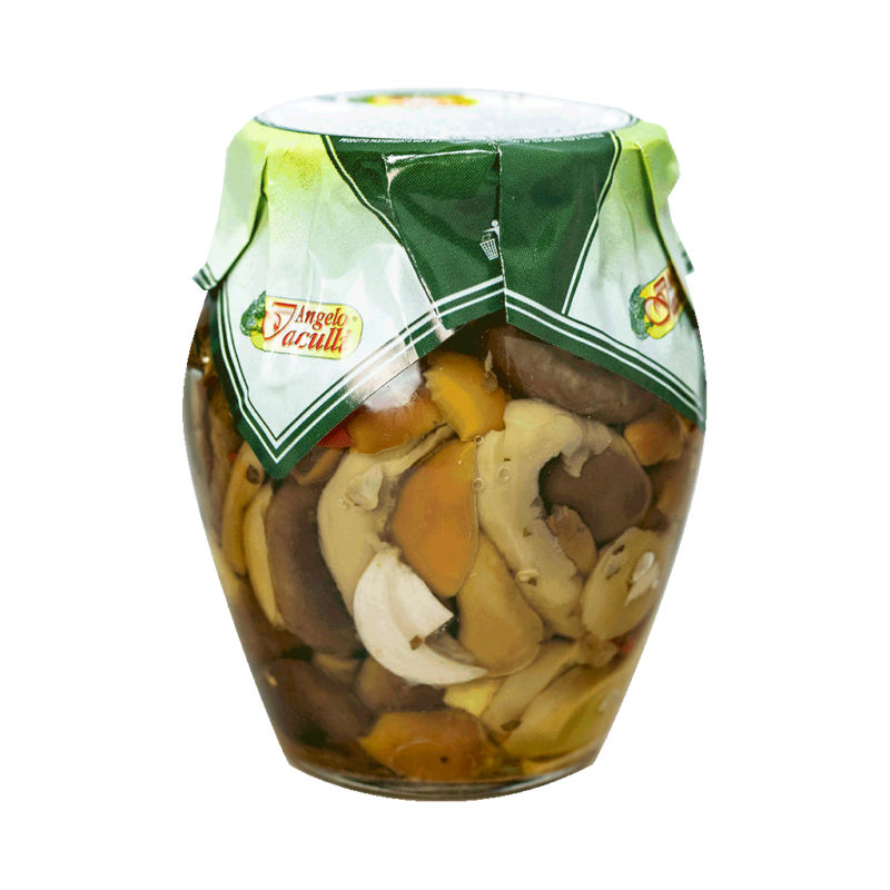 Precious mushroom trio - Pizzaiola in sunflower oil