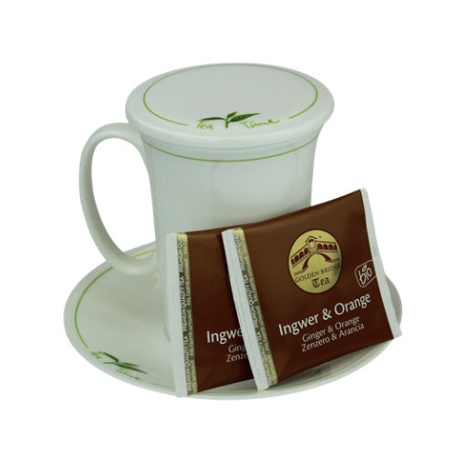 GOLDEN BRIDGE TEA O.S.T.B <br> ORGANIC GINGER & ORANGE - Image 2