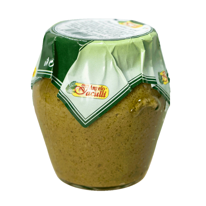 Paté of green olives in extra virgin olive oil