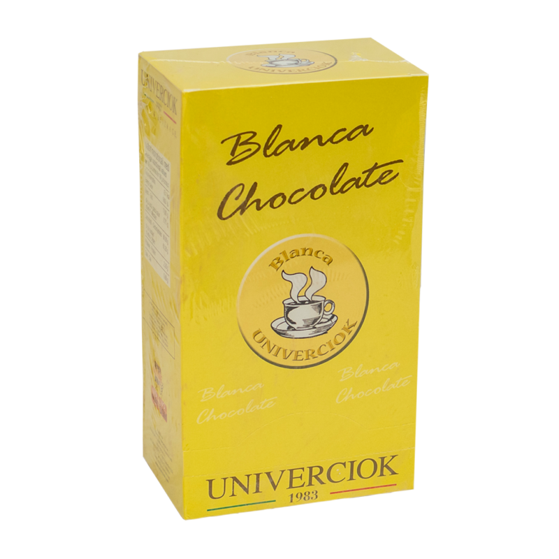 Univerciok - White drinking chocolate | 30 bags a 32 gr.
