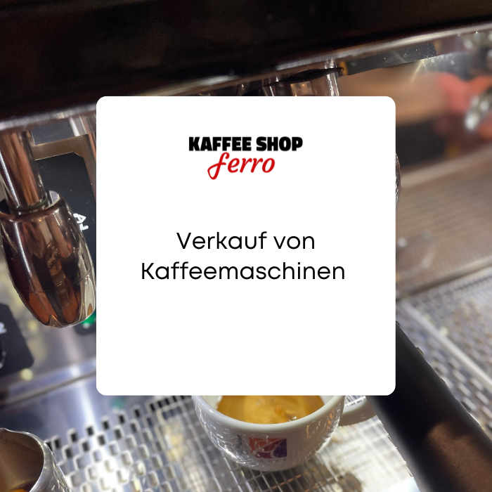 Verkauf von Kaffeemaschinen