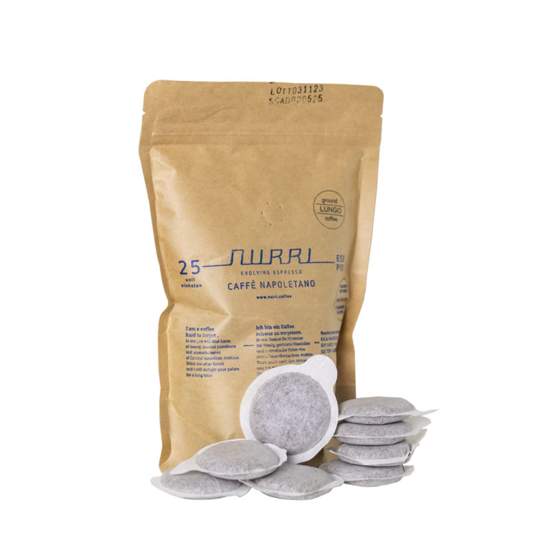 Nurri Caffe Napoletano (Blue Label) Ese pads, 50 pieces